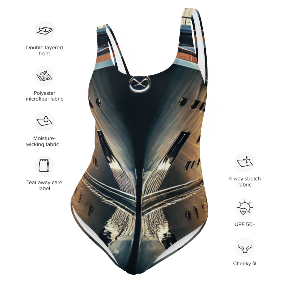 Digital Twin One-Piece Swimsuit