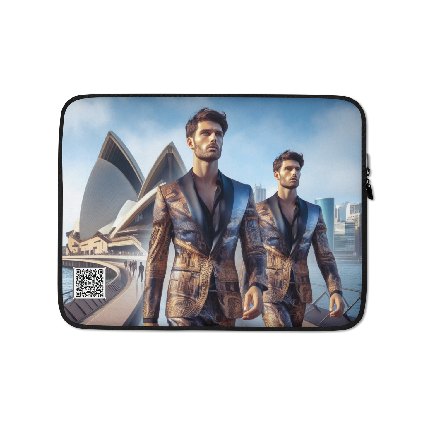 Digital Twin Laptop Sleeve
