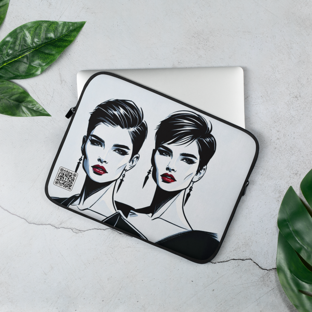 Digital Twin Laptop Sleeve