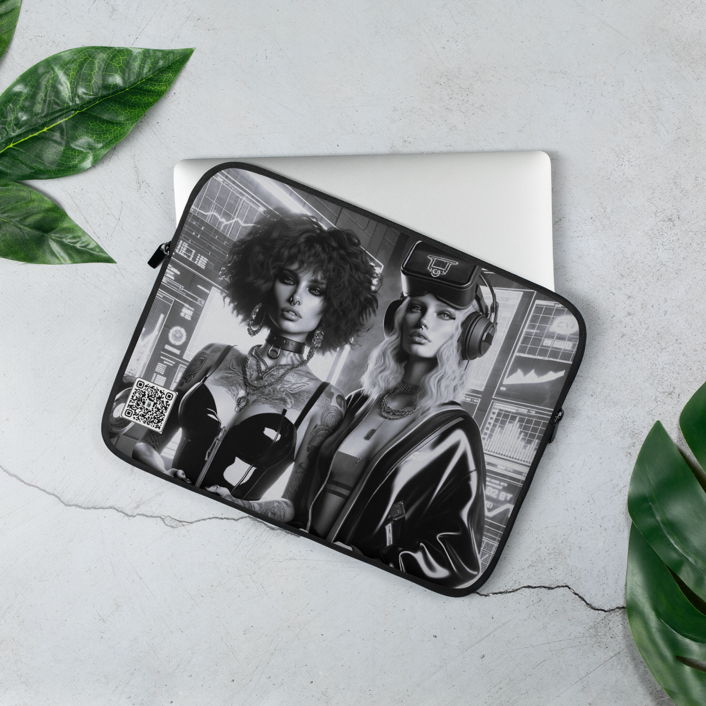 Digital Twin Laptop Sleeve