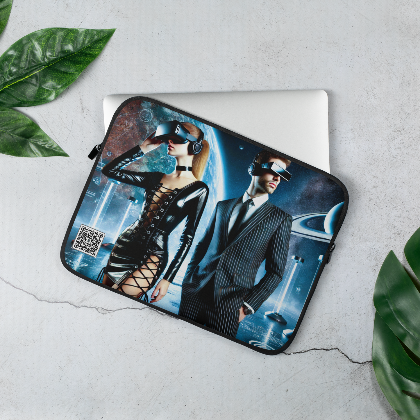 Digital Twin Laptop Sleeve